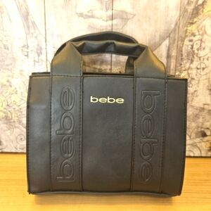 🔥Bebe Hannah mini black satchel hand bag